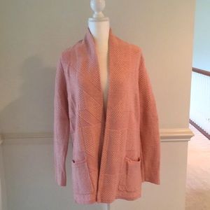 BCBG Max Azaria Ginata cardigan Size Medium Color Petal